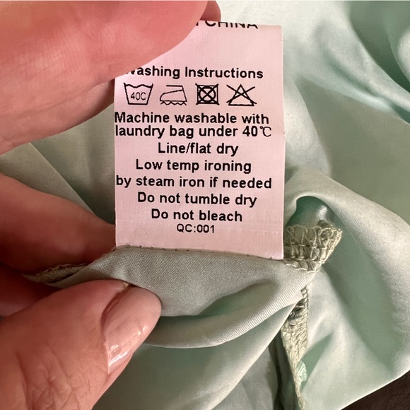 Brand new solid color light green summer mini dress. Size XL - Picture 11 of 13